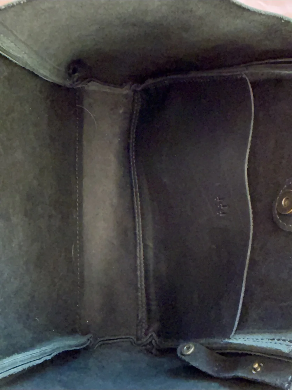 Portland Leather black Leather Tote